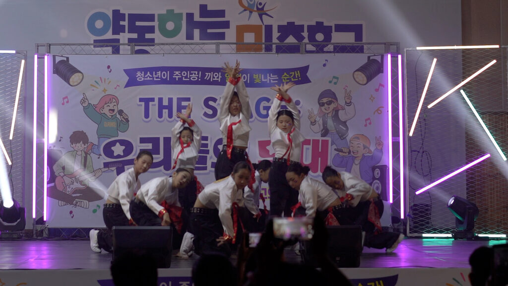 검단댄스학원 리듬하츠 키즈반 공연무대